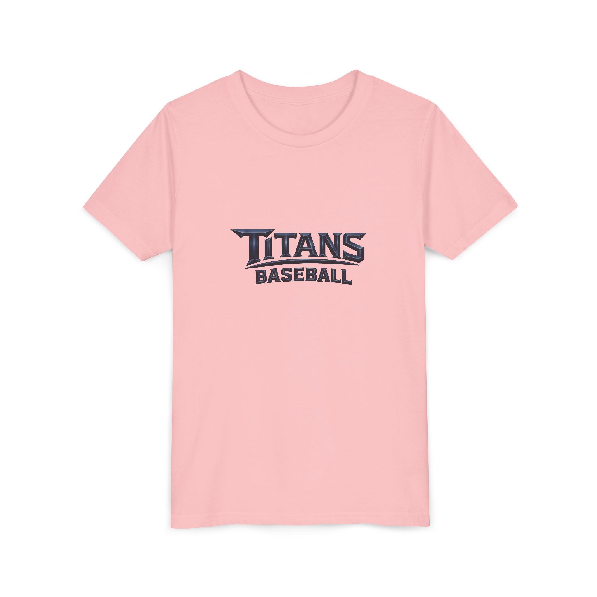 Titans Signature Youth Tee-Navy Logo