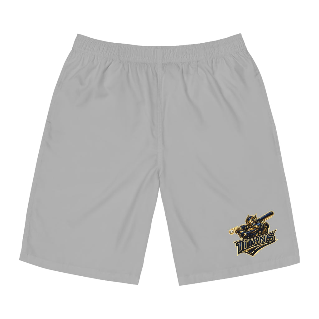 Titans Prime Men's Board Shorts-Gray