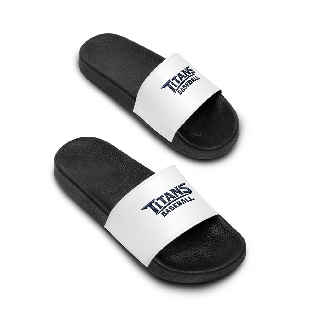 Titans Signature Women's Slide-Blue Logo