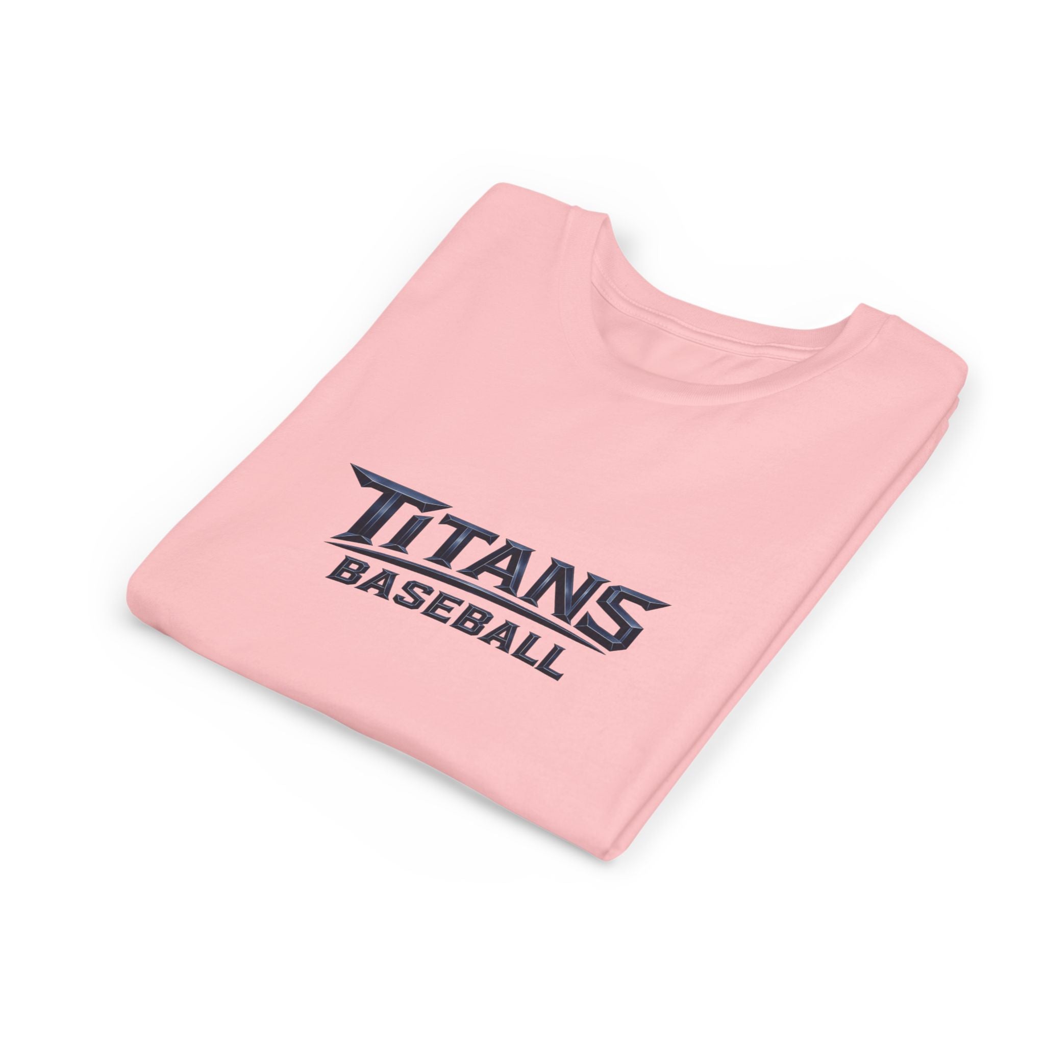 Titans Signature Youth Tee-Navy Logo