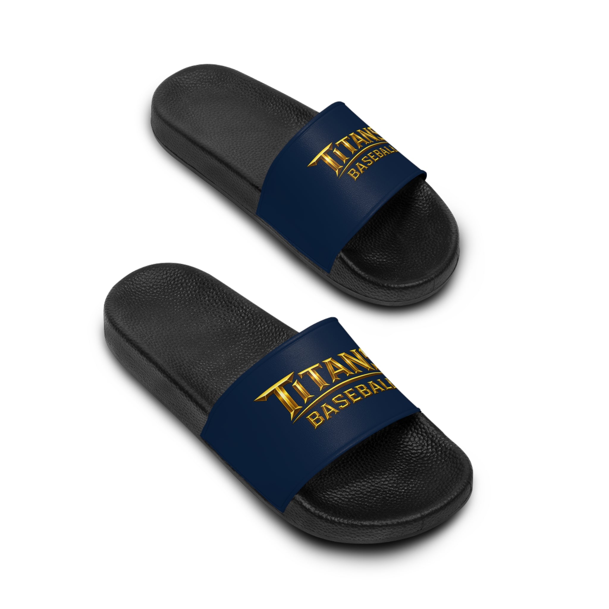 Titans Men's Signature Slide-Gold Logo