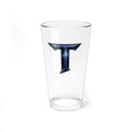 Titans Pint Glass-Navy T