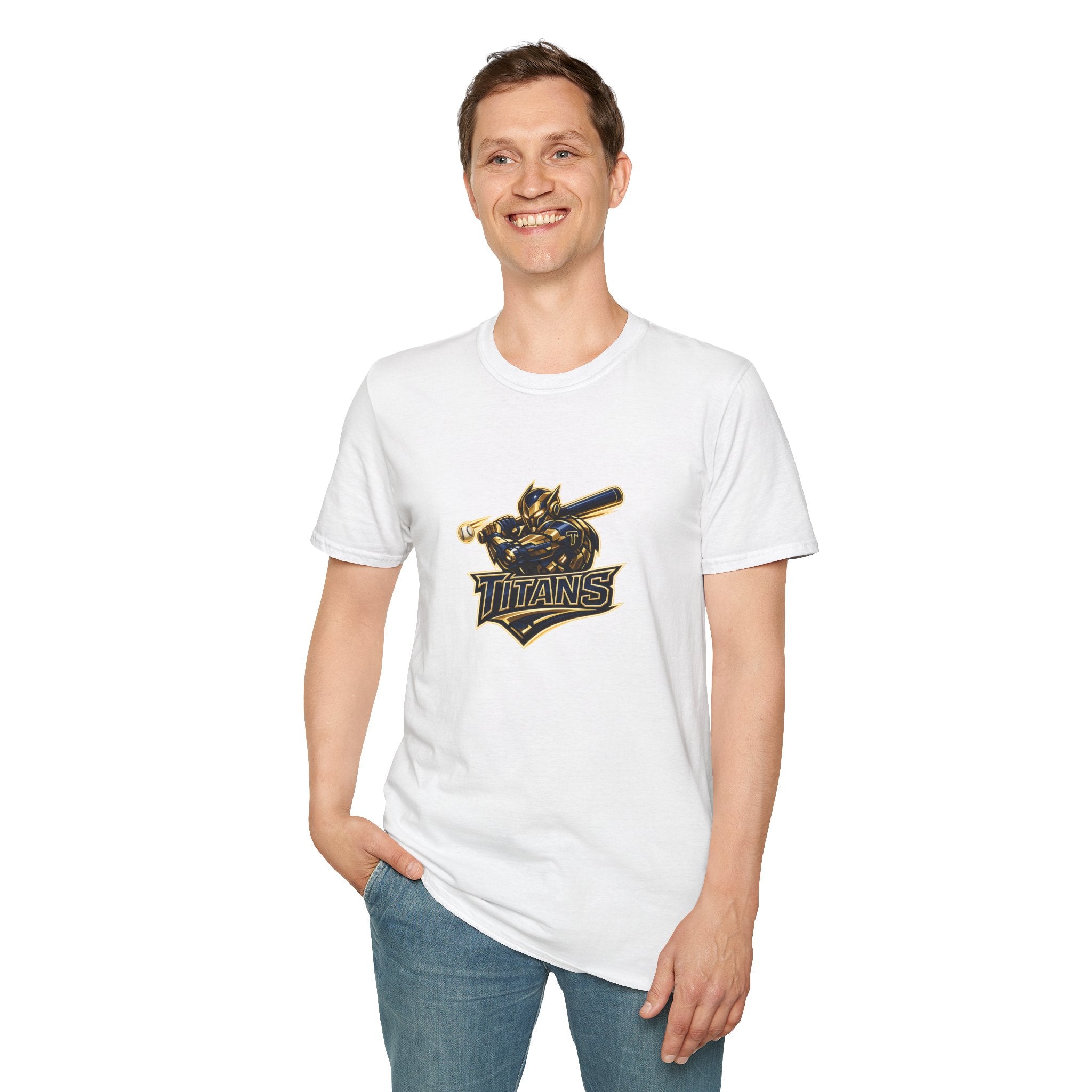 Titans Baseball Prime Logo Adult T-Shirt