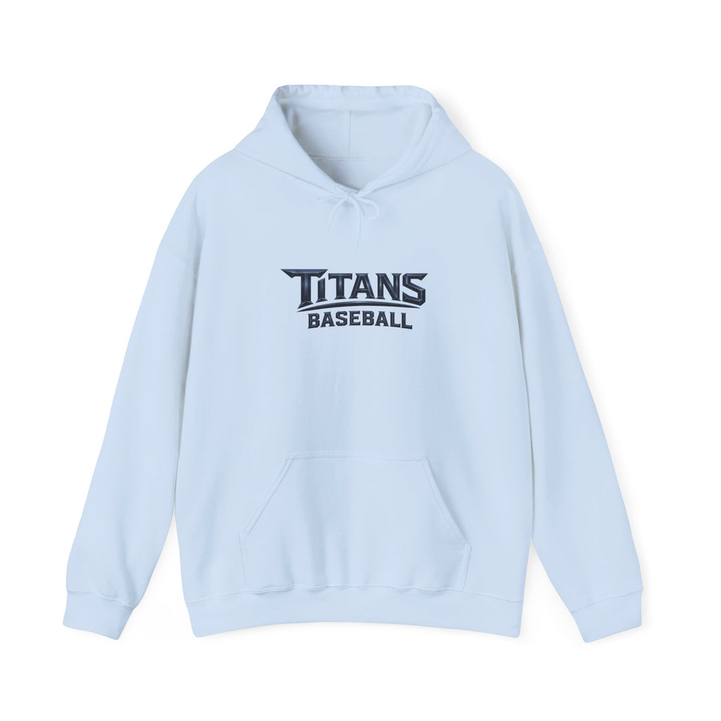 Titans Women's Signature Hoodie-Navy Logo