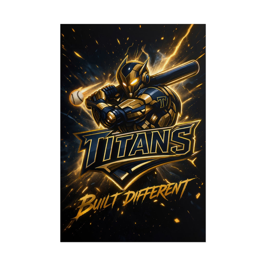 Titans Prime 'Built Different' Rolled Poster