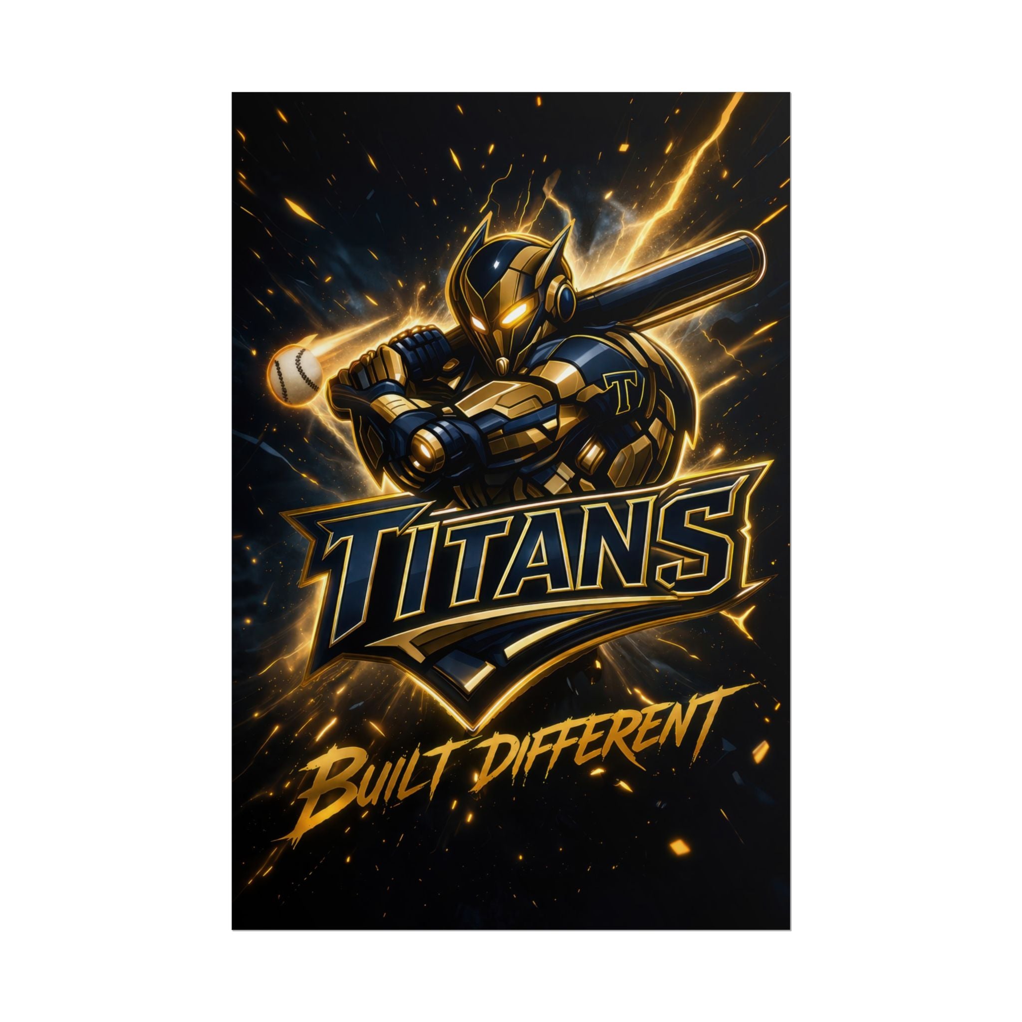 Titans Prime 'Built Different' Rolled Poster