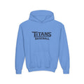 Titans Signature Youth Hoodie-Blue Logo