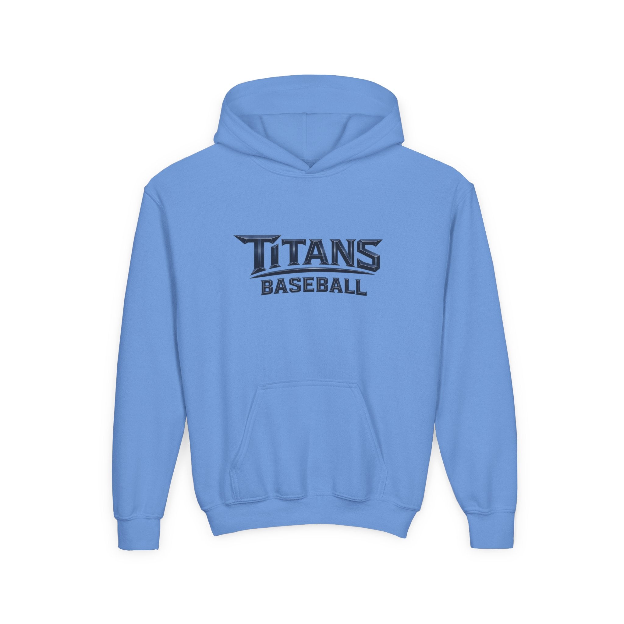 Titans Signature Youth Hoodie-Blue Logo