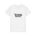 Titans Signature Youth Tee-Navy Logo