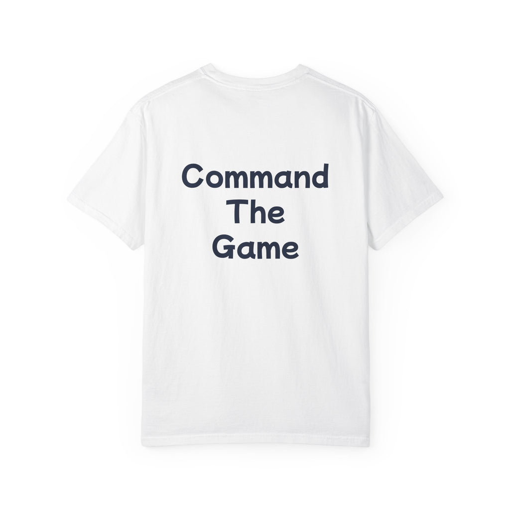 Titans Signature Men's T-Shirt-Navy Logo "Command The Game"