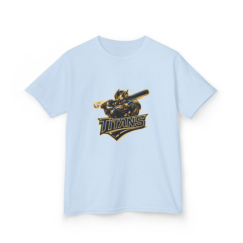 Titans Prime Youth Tee-Navy 'Future Titan' Back Print