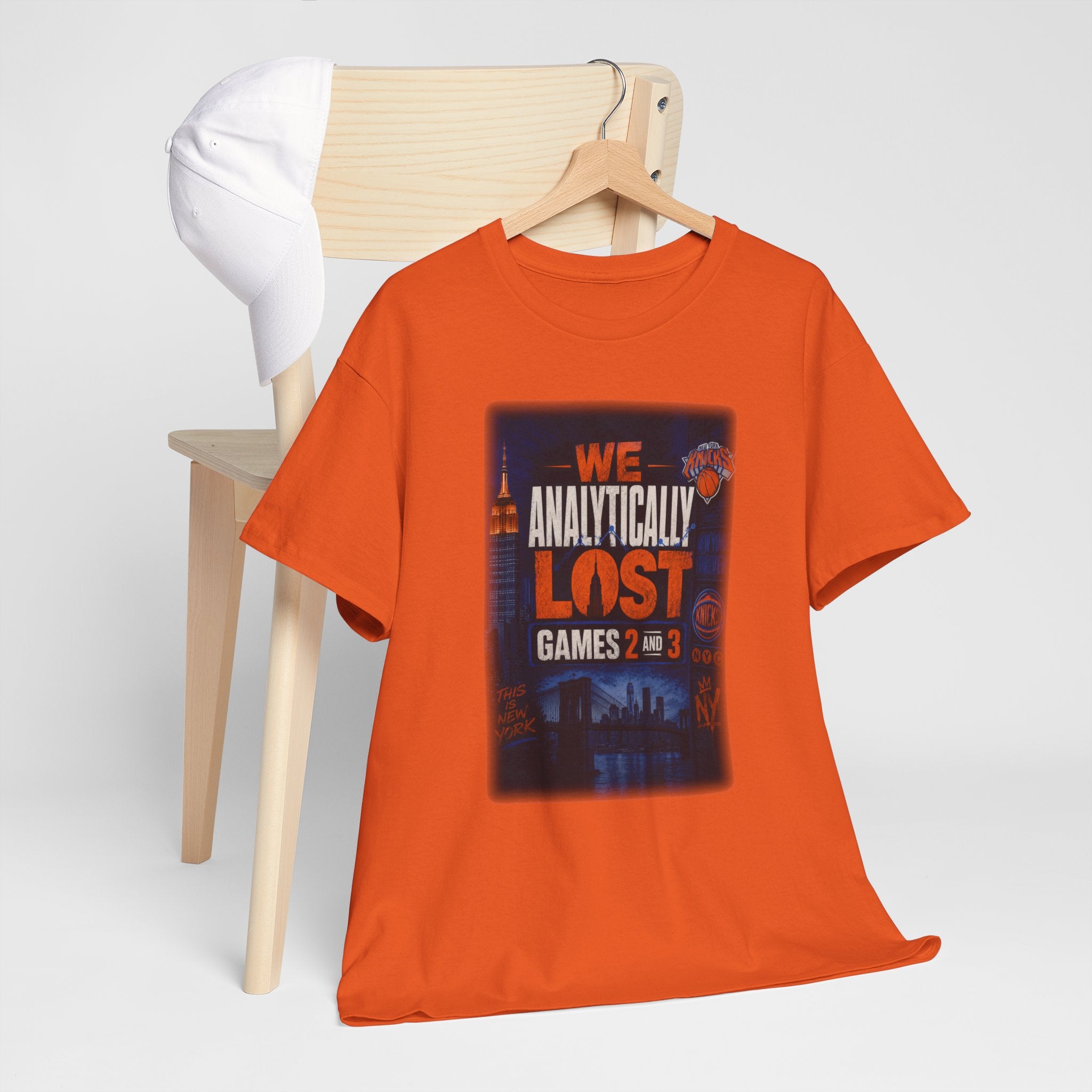 New York Knicks "We Analytically Lost Games 2 & 3" T-Shirt