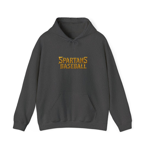 Spartans Signature Men's Hoodie-Gold Logo