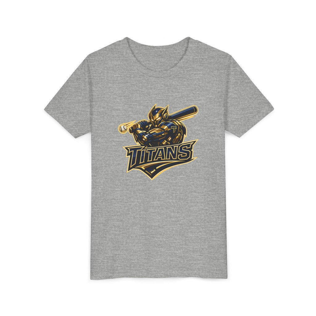 Titans Prime Youth Tee-Navy "Unleash The Titans"