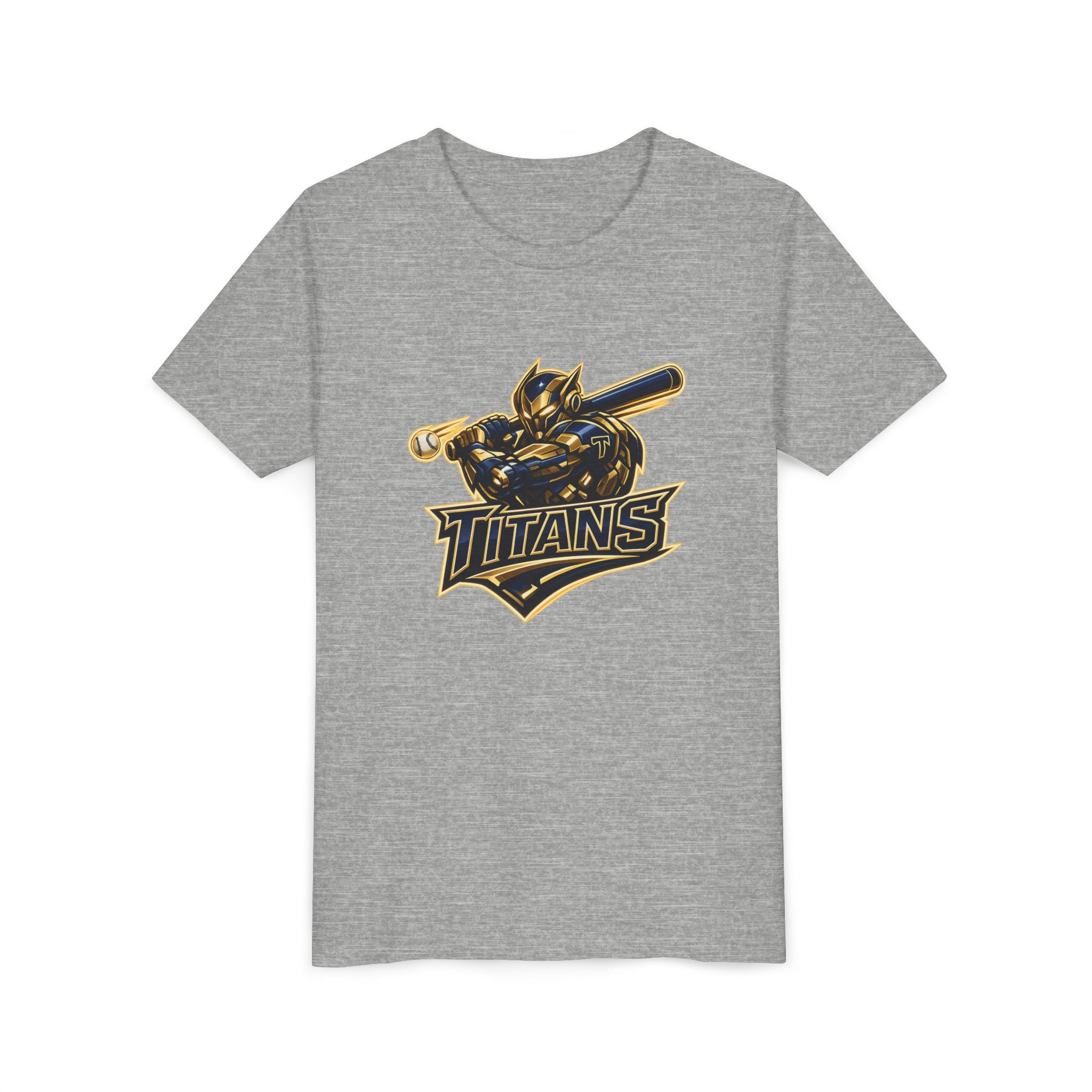 Titans Prime Youth Tee-Navy "Unleash The Titans"