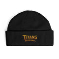 Titans Signature Cuff Beanie-Gold Logo