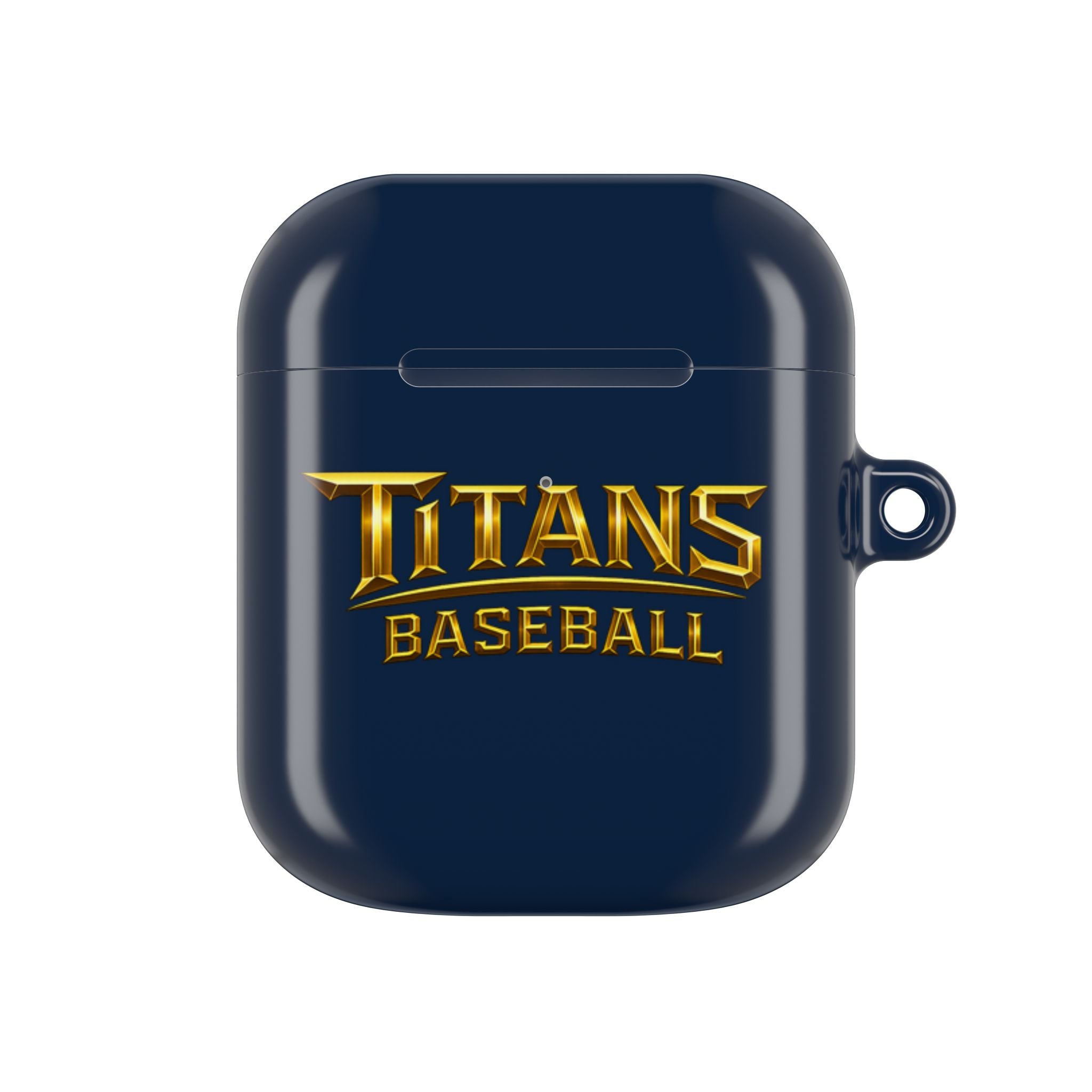 Titans Signature AirPod Case-Gold Logo