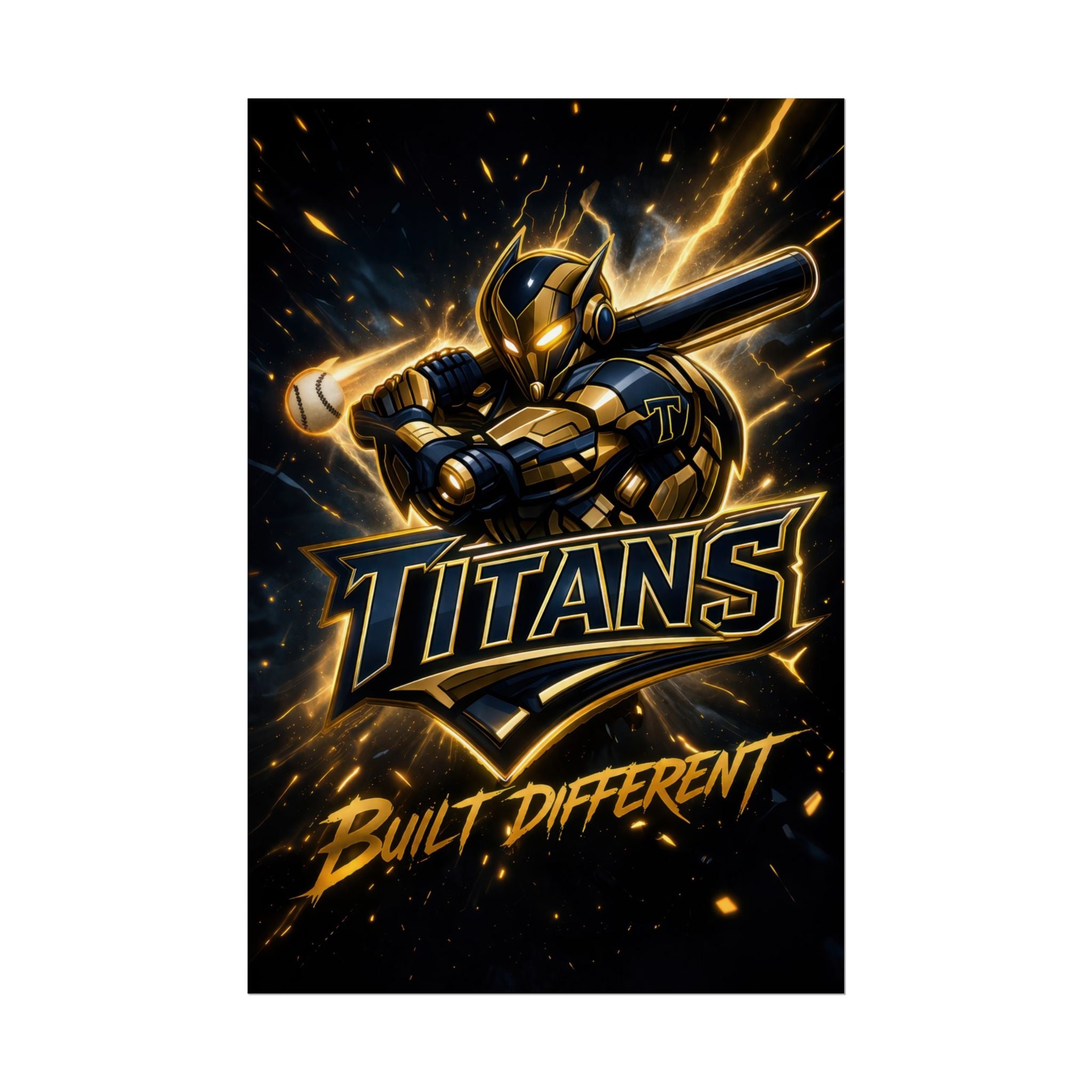Titans Prime 'Built Different' Rolled Poster