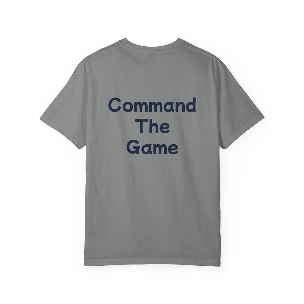 Titans Signature Men's T-Shirt-Navy Logo "Command The Game"