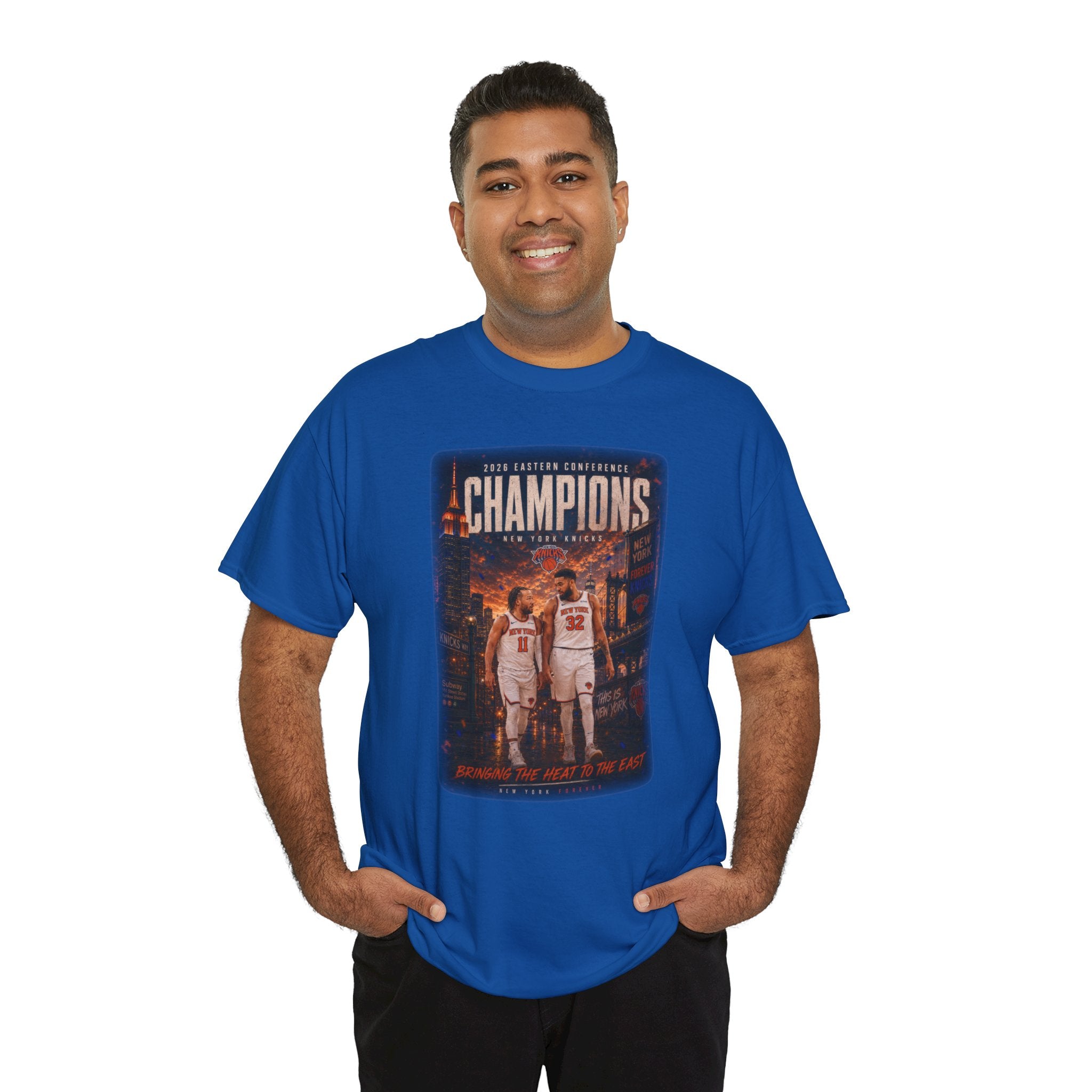 New York Knicks Jalen Brunson and Karl-Anthony Towns T-Shirt