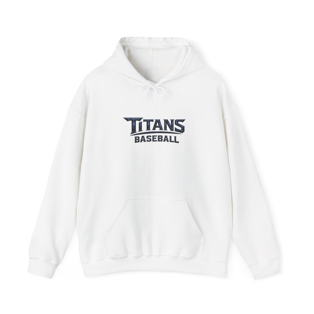 Titans Men's Signature Hoodie-Navy Logo