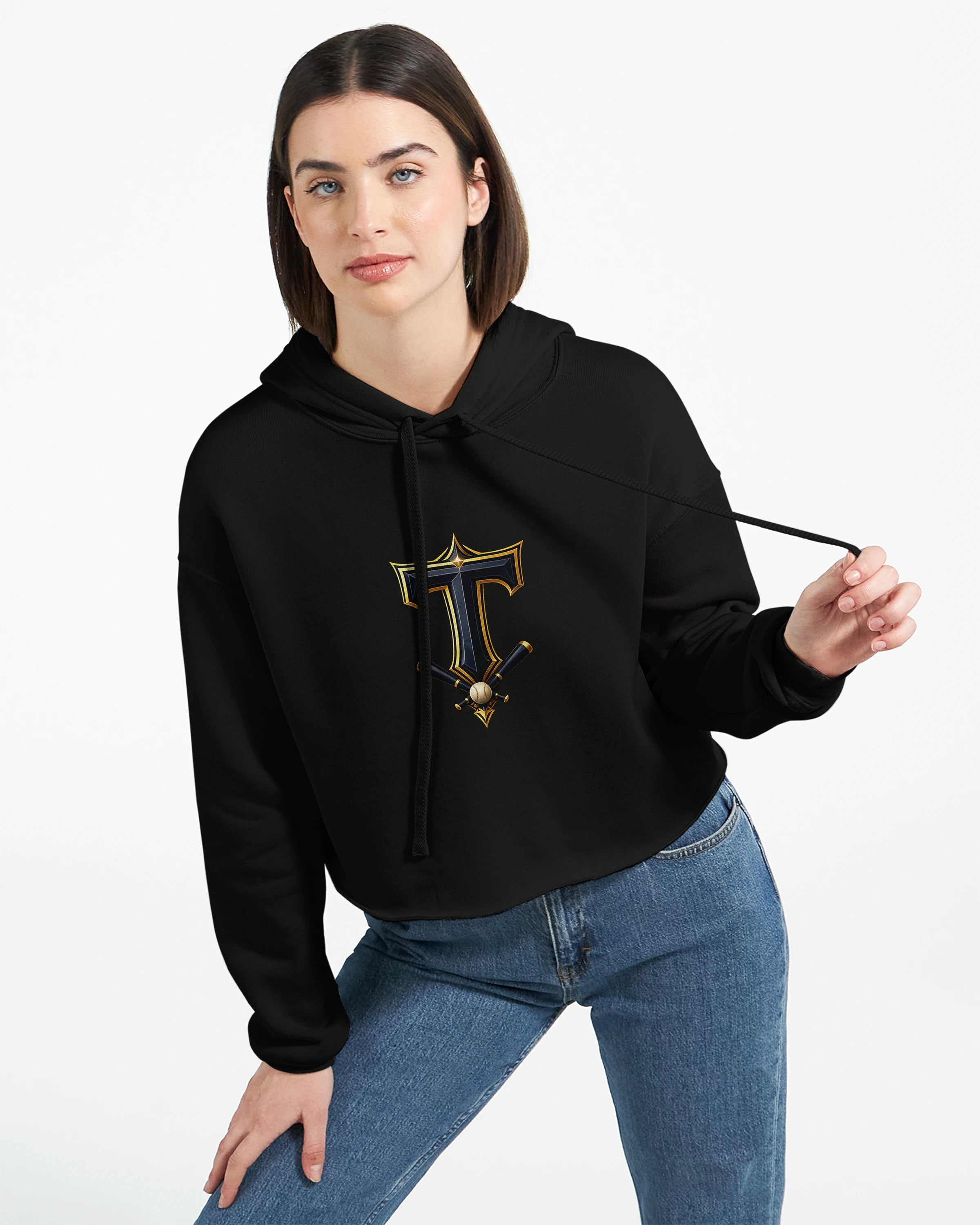 Titans Women's Cropped Hoodie