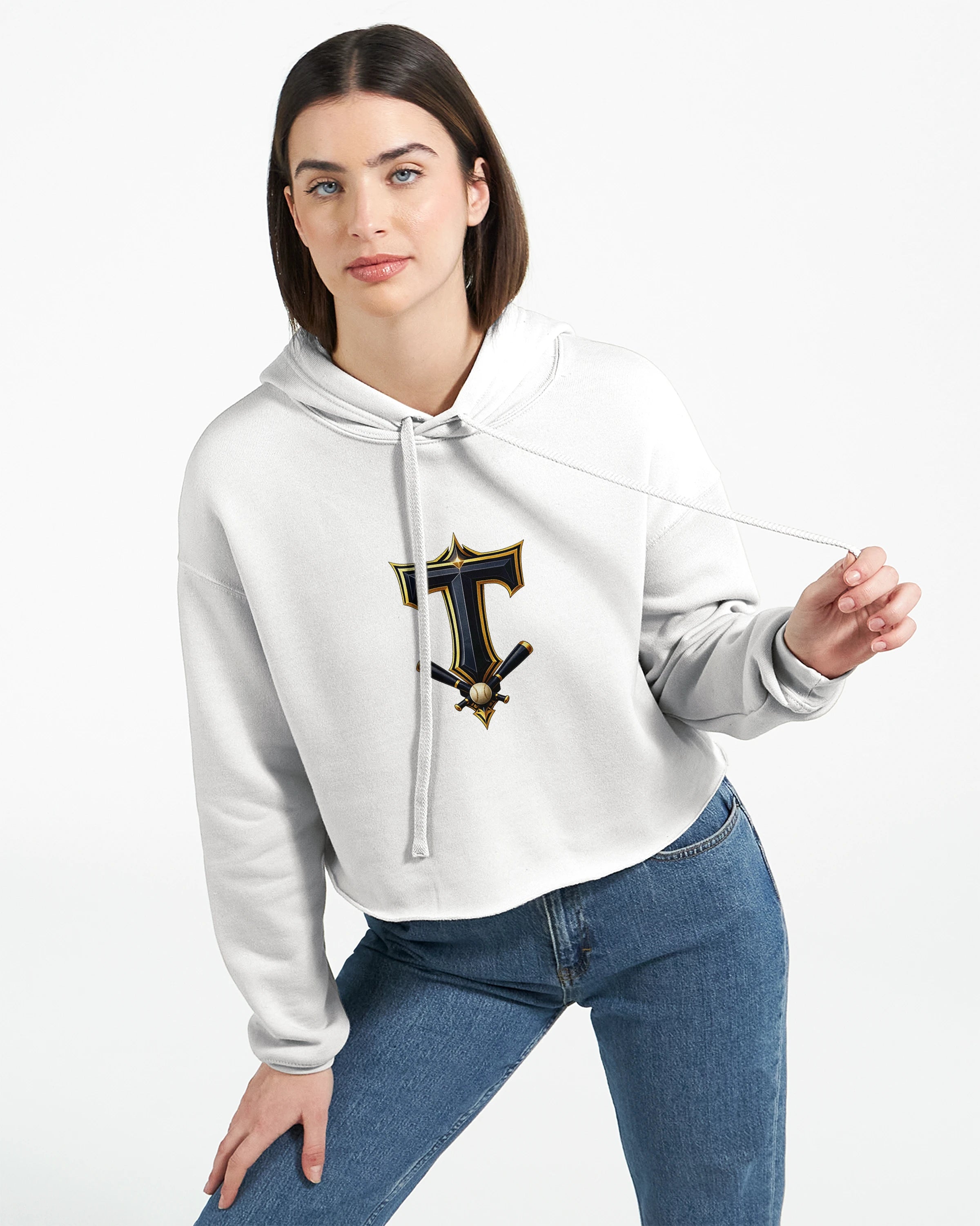Titans Women's Cropped Hoodie